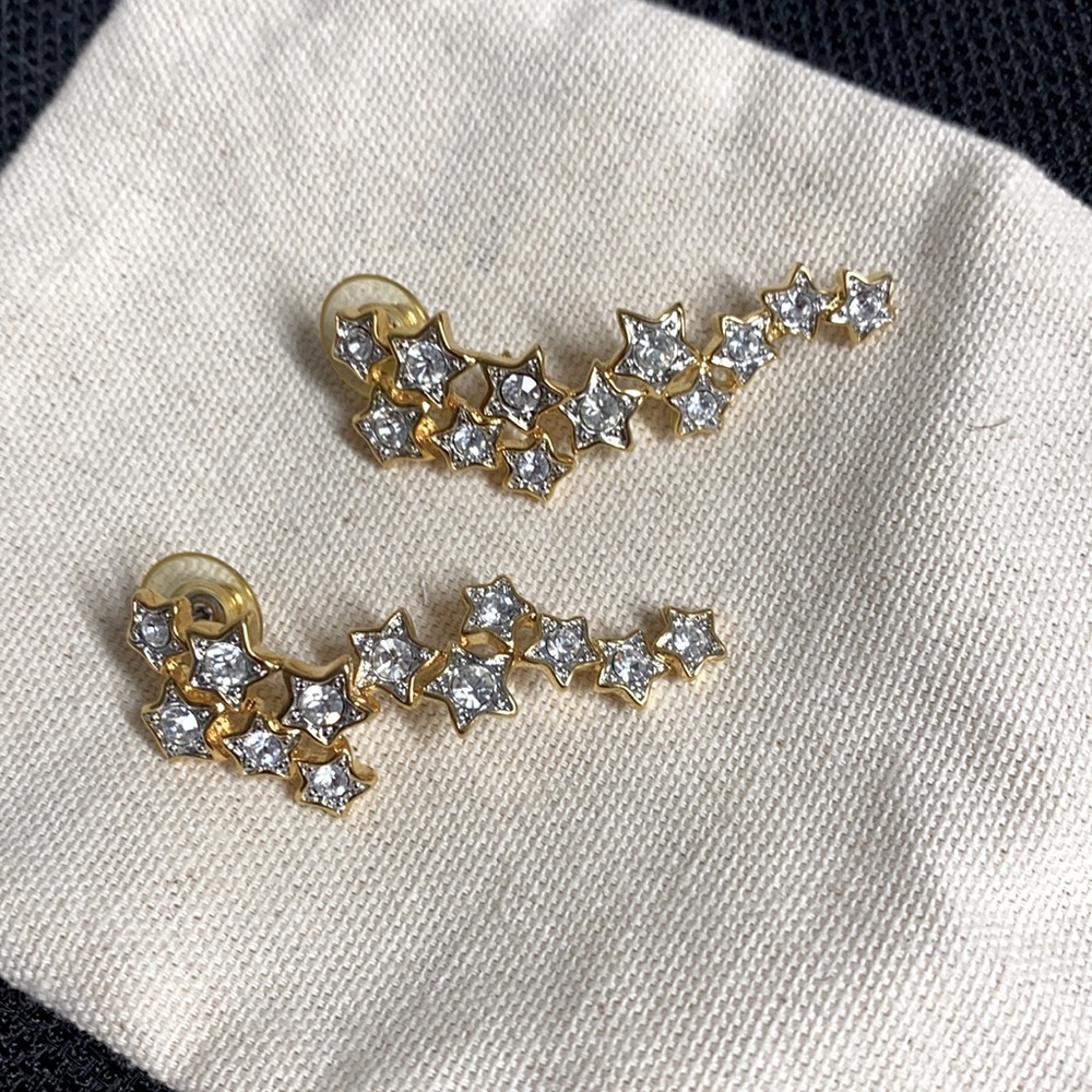 Nolan Miller Star Earrings